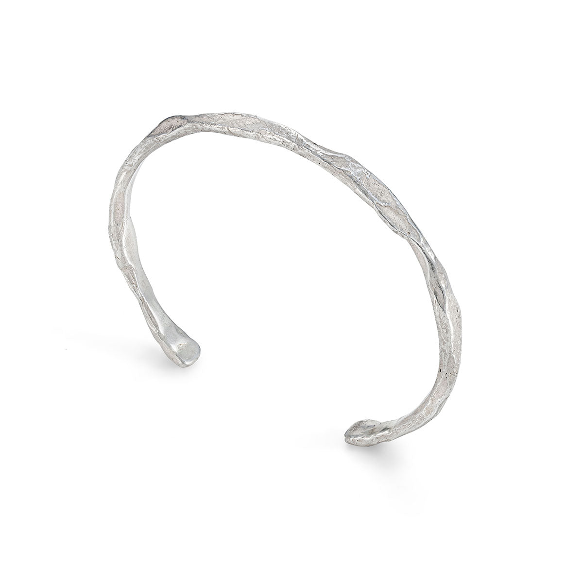 Emily Nixon Silver Craggy Cuff