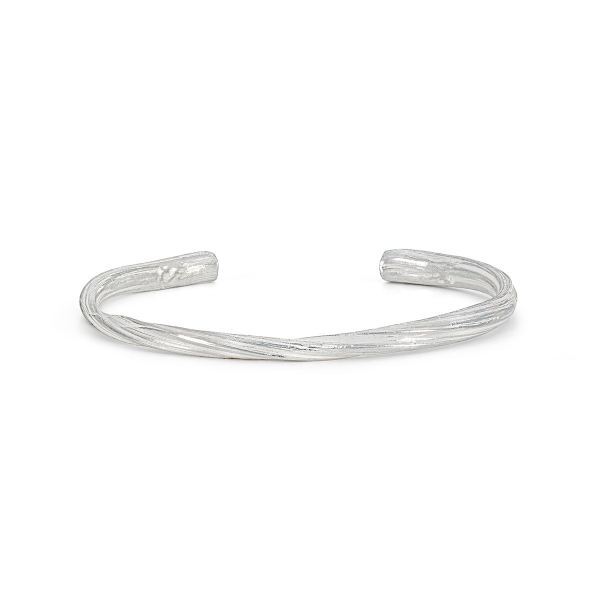 Mitsuro Twist Cuff Silver