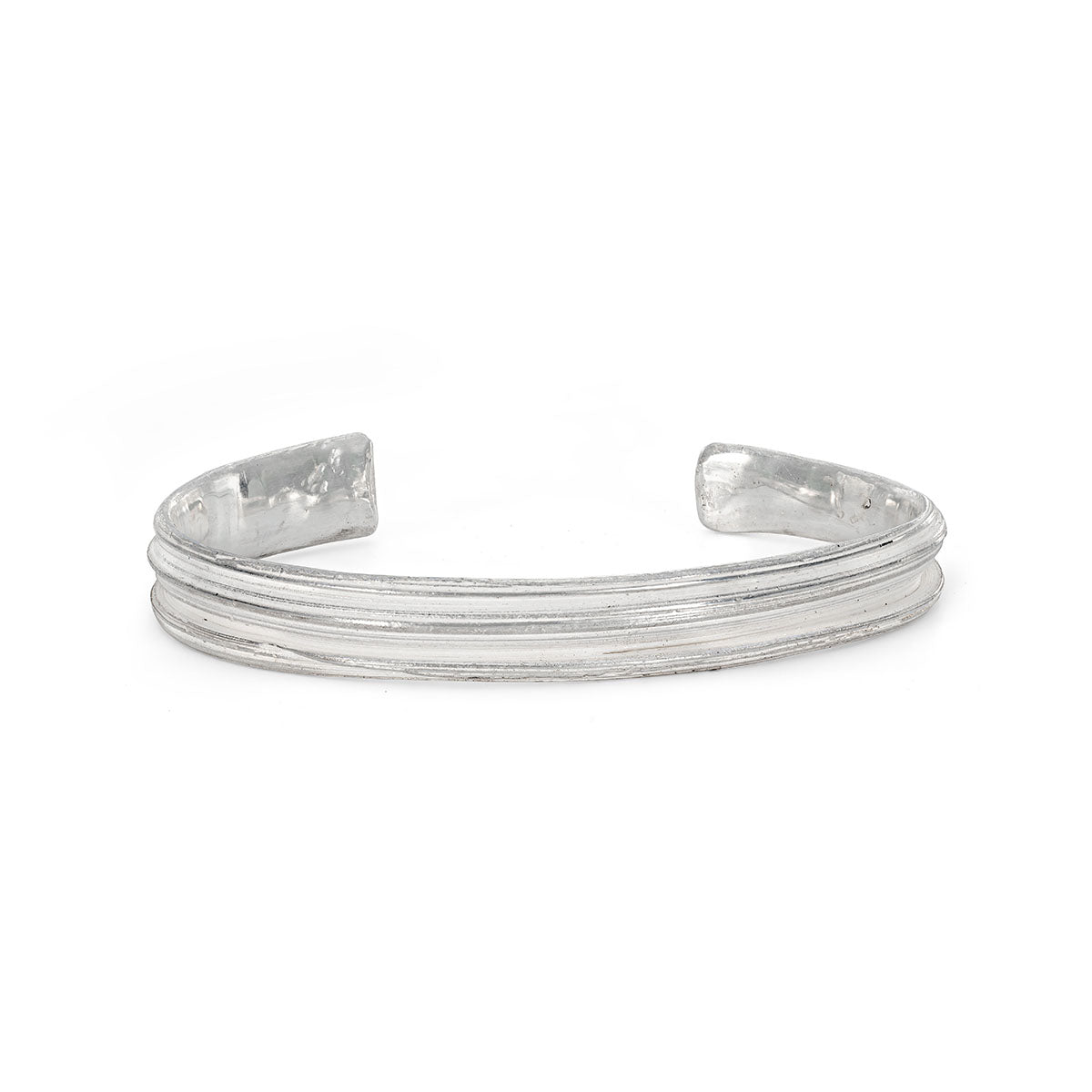 Mitsuro Ripple Cuff Silver