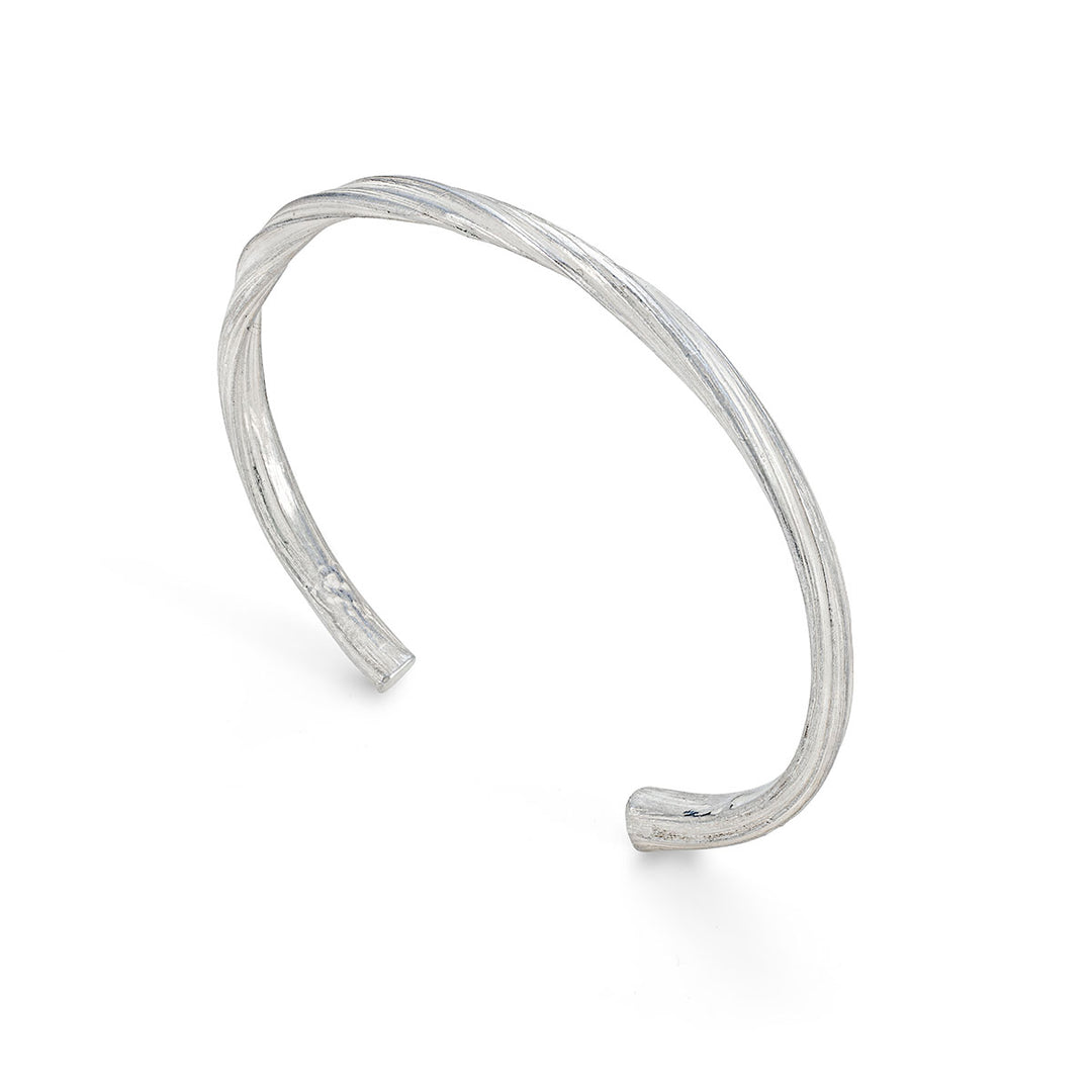 Mitsuro Twist Cuff Silver